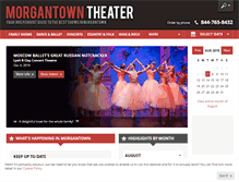 Tablet Screenshot of morgantown-theater.com